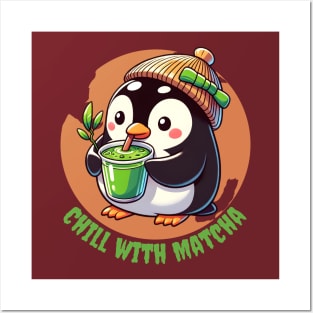 Matcha penguin Posters and Art